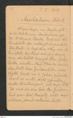 Seite 14, Tagebuch "Hankenfeld" (NHMW-PRAE-BBB-33)